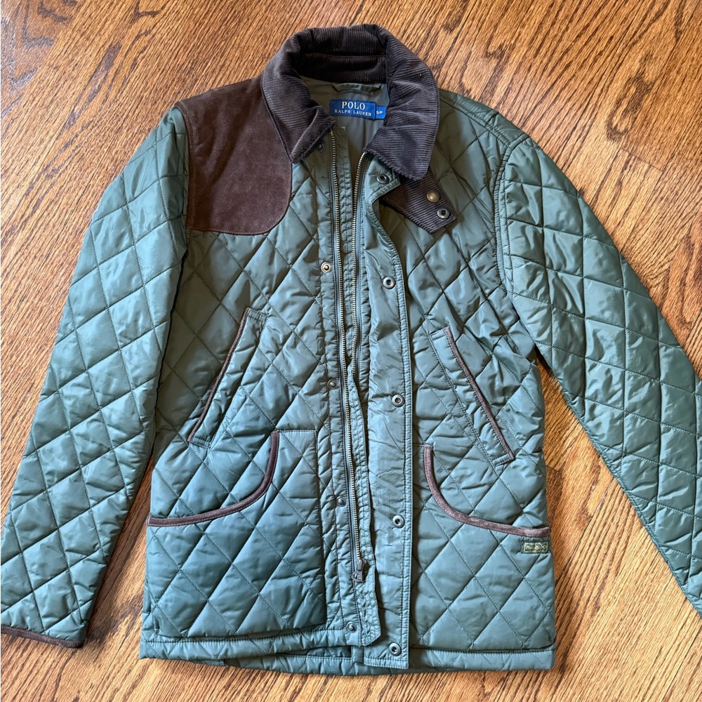 Polo by Ralph Lauren Olive Quilted Jacket